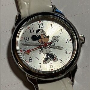 Disney Silver and White Watch
